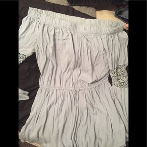off shoulders romper
